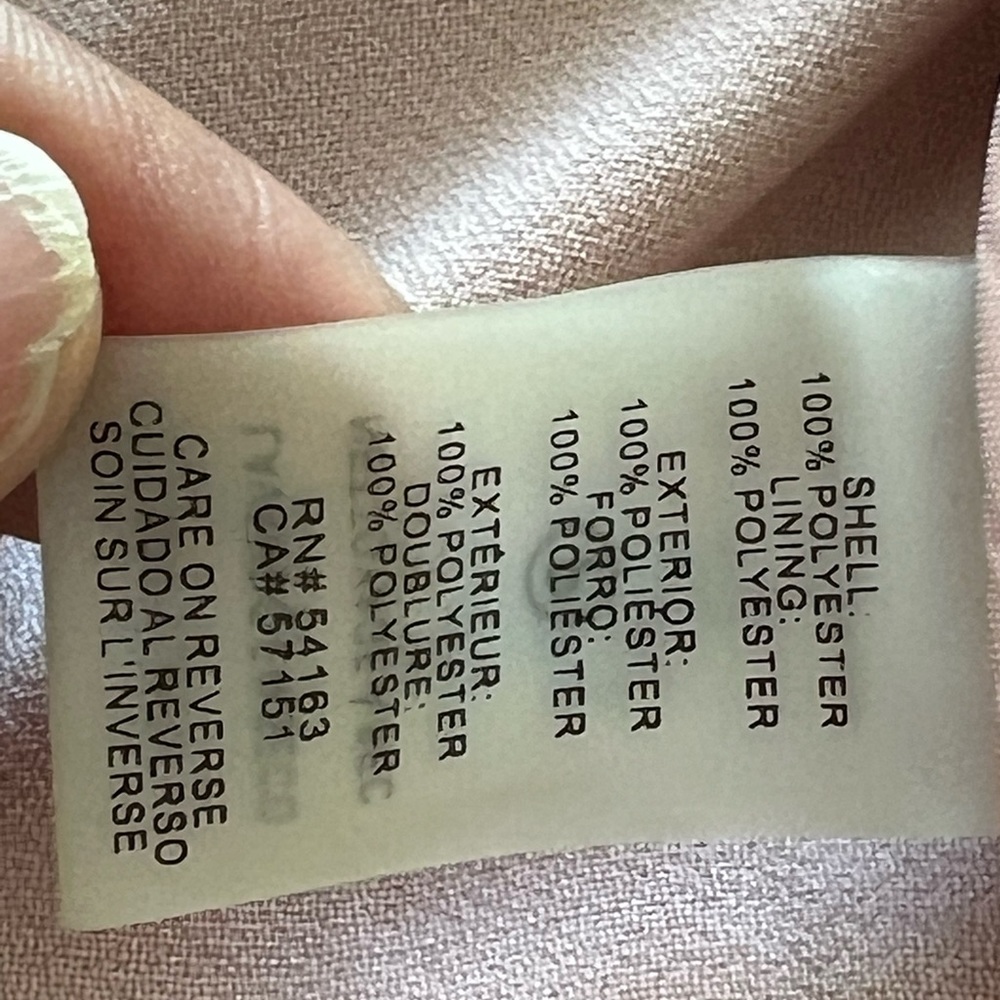 Tommy Hilfiger Belted Single Breasted Trench Coat… - image 8